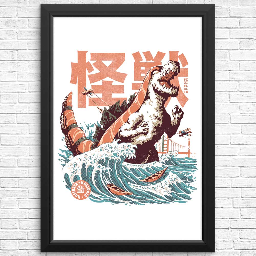 The Sushizilla - High - Quality Posters and Prints
