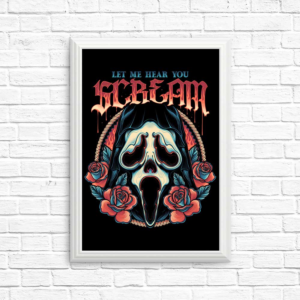 Let Me Hear You Scream - High - Quality Art Posters and Prints