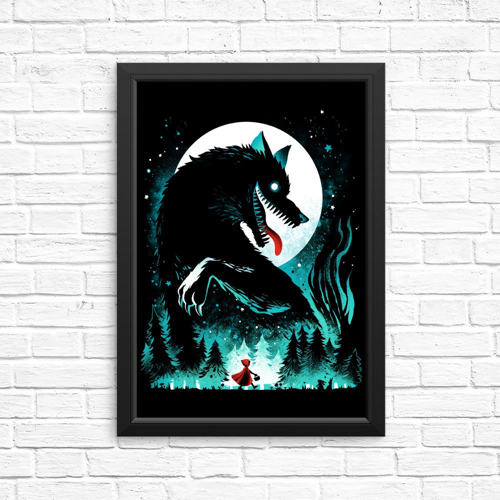 Fairy Tale Wolf - Wall Posters and Art Prints