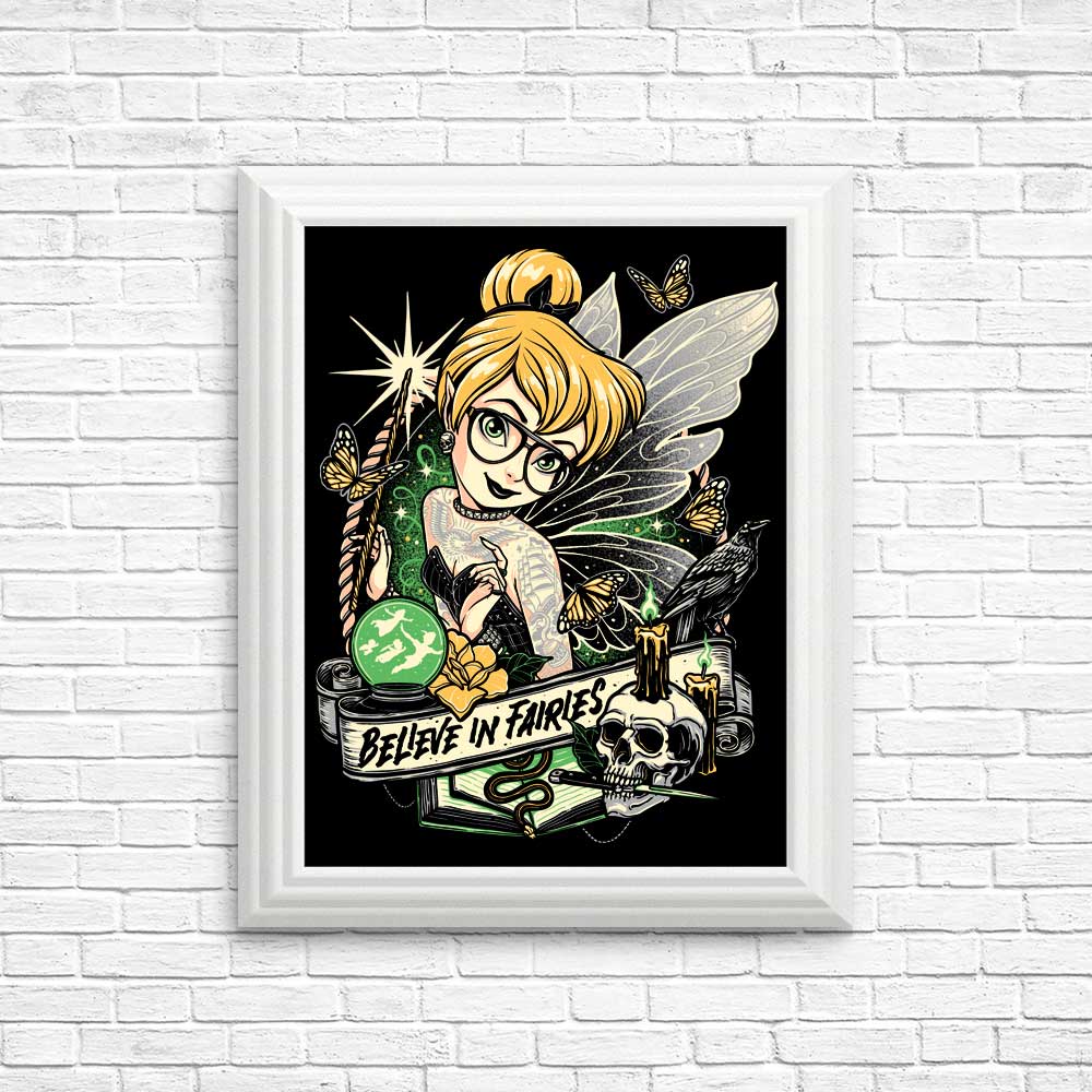 Enchanting Believe in Fairies Posters and Prints for Decor