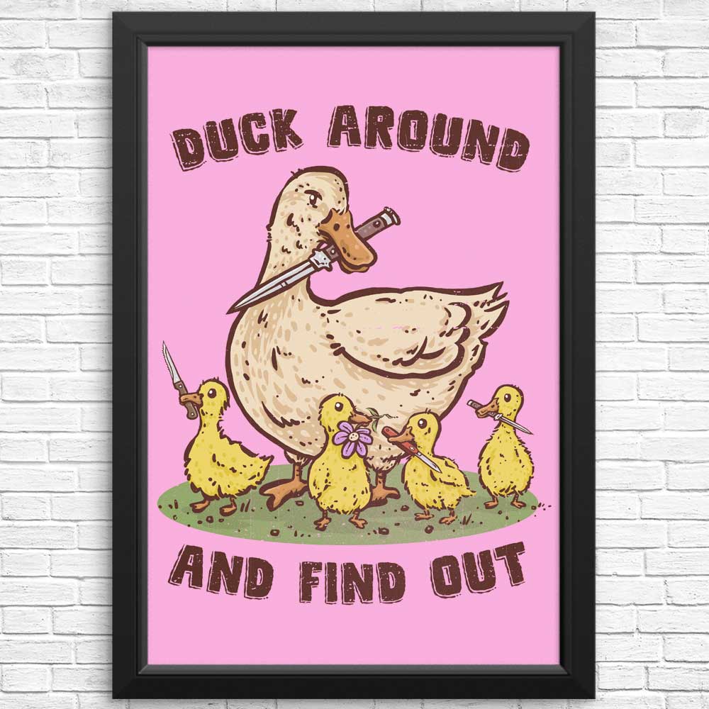 Duck Around Wall Posters and Art Prints