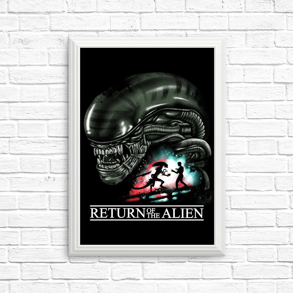 Alien's Return - High - Quality Posters and Prints