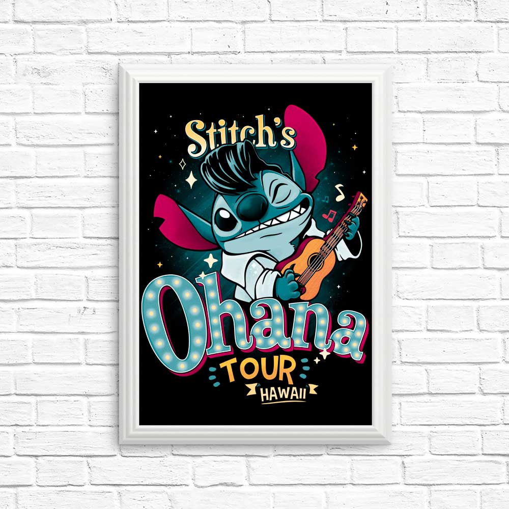 Ohana Tour Artistic Posters and Prints for Decor
