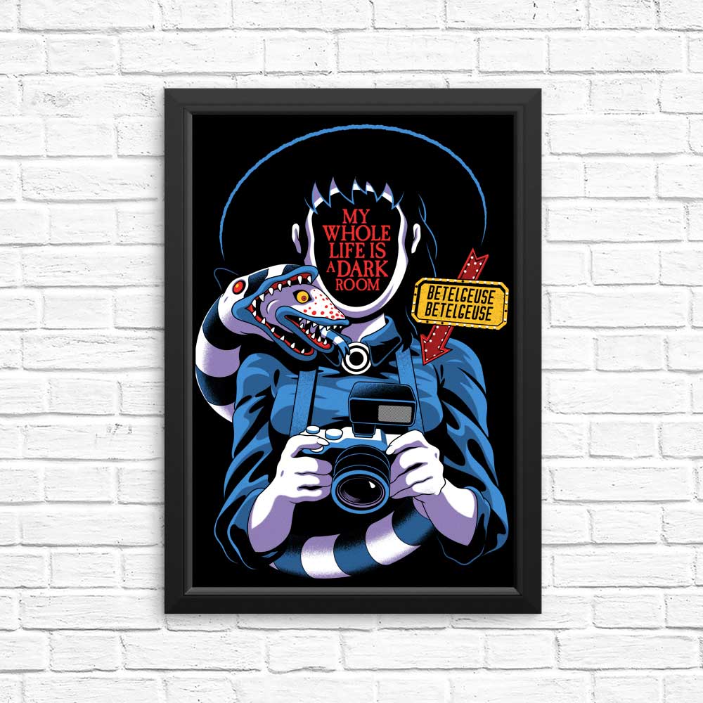 High - quality 'Life is a Dark Room' Posters & Prints by Jorge Tirado