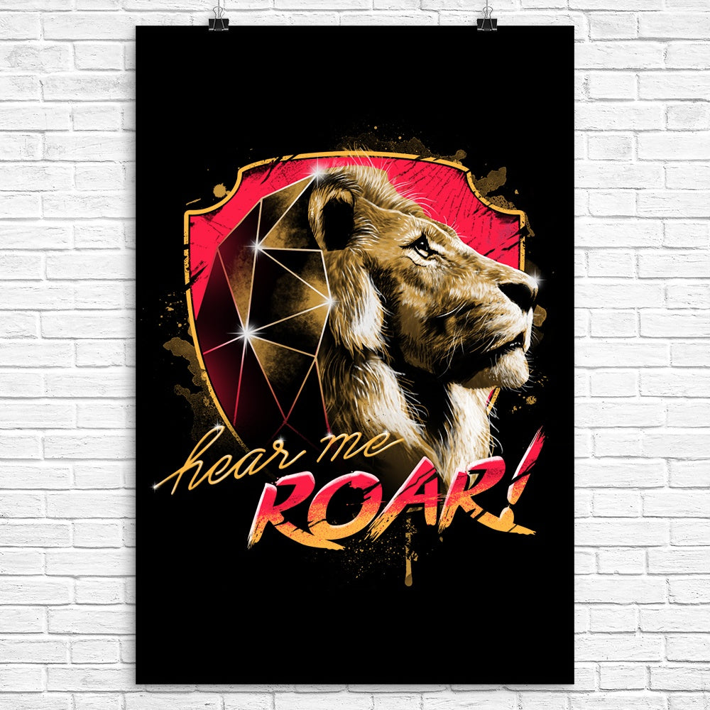 XENOS - High - Quality 'Epic Roar' Photographic Poster