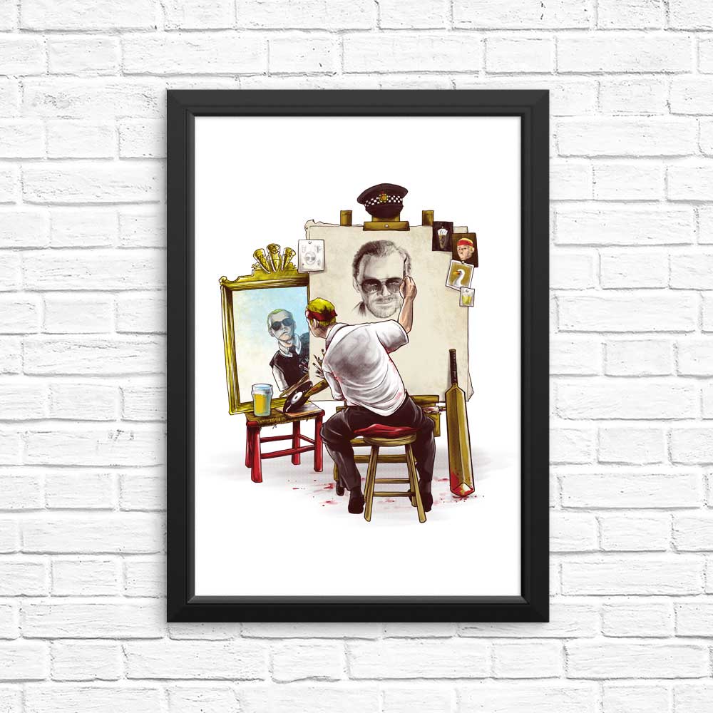 Triple Cornetto Portrait Art Posters and Prints for Wall Decor