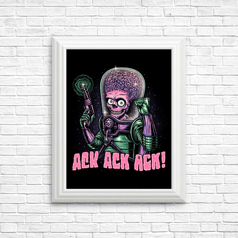 Ack, Ack, Ack! Momma Gorilla Inspired Wall Art - High - Quality Posters and Prints