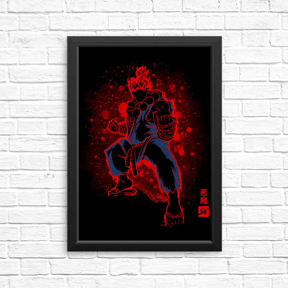 High - quality 'The Raging Demon' Posters and Prints by Soulkr