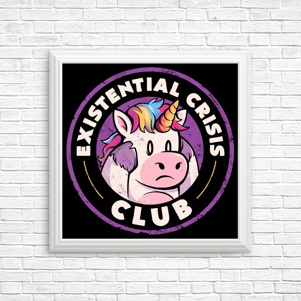 Existential Crisis Club - Art Posters and Prints for Wall Decor