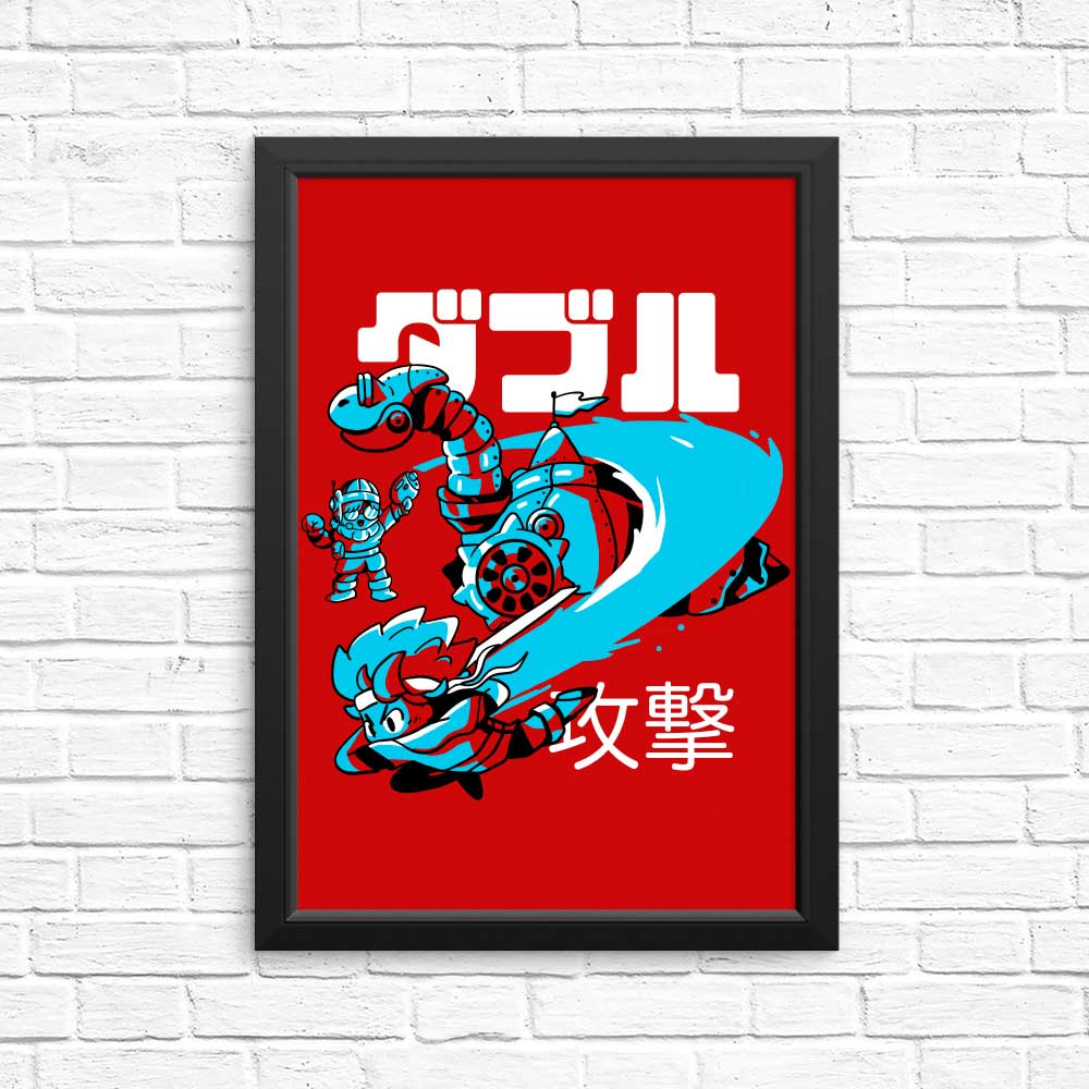 Eye - Catching Fire Whirl Wall Posters and Art Prints