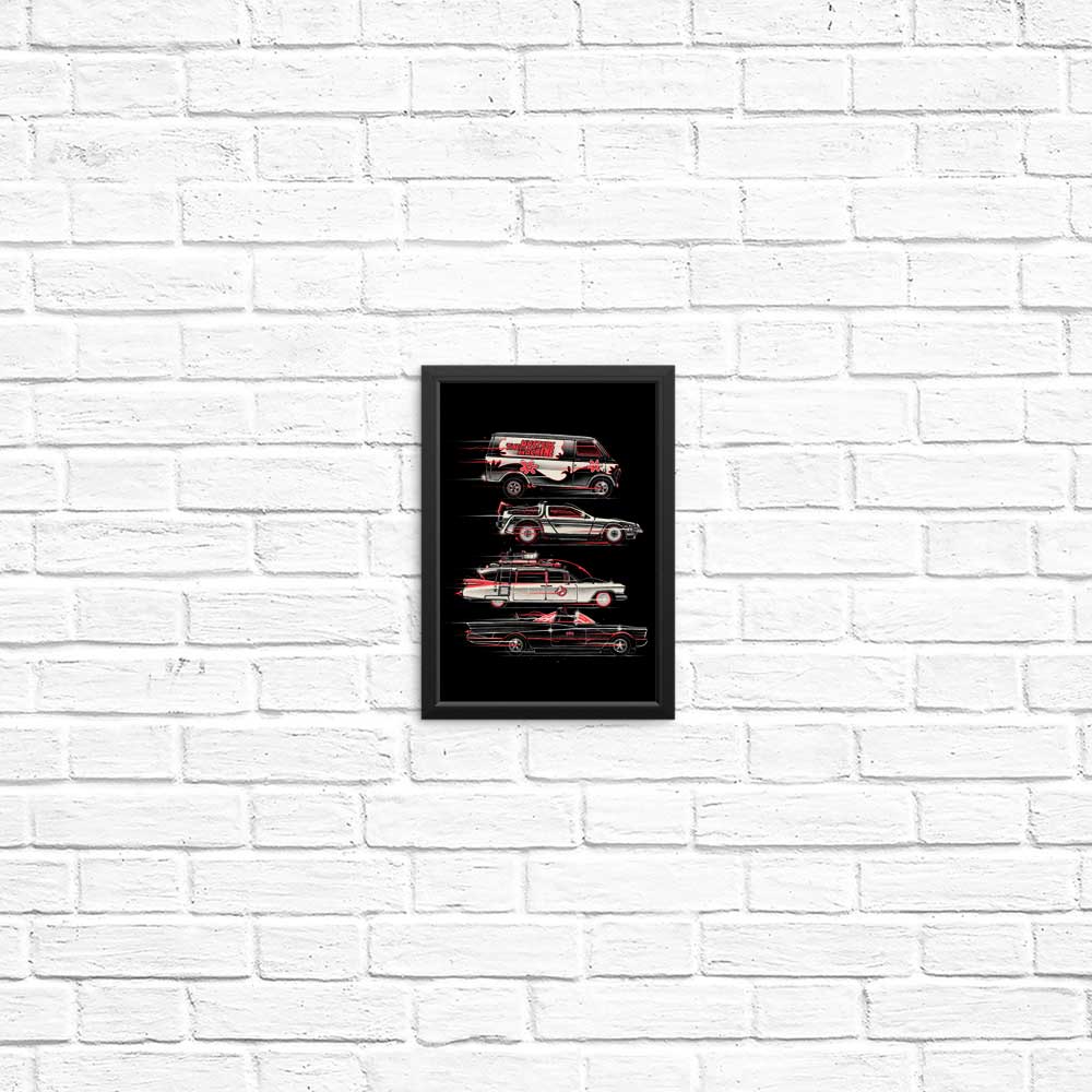 Exciting 'Race to Save the Day' Wall Posters and Art Prints