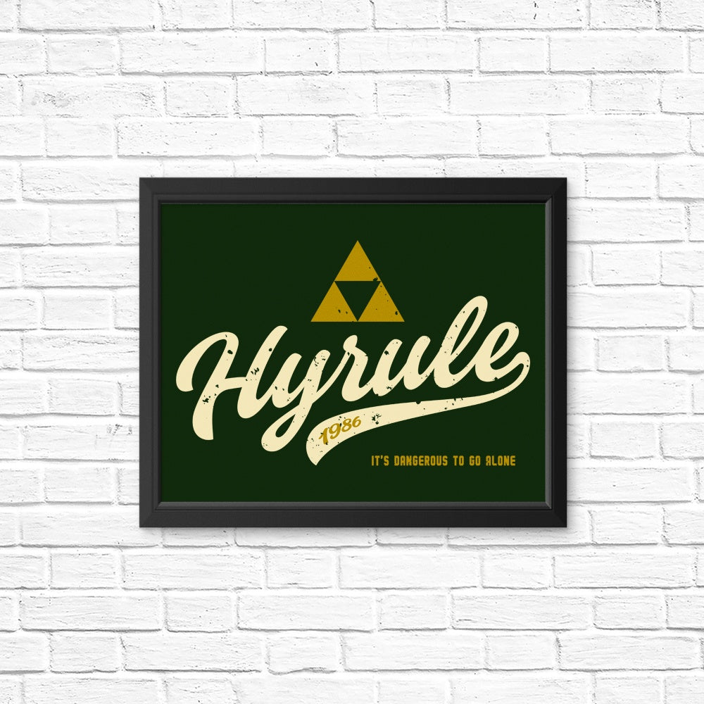 Antique-Style Hyrule Posters and Prints