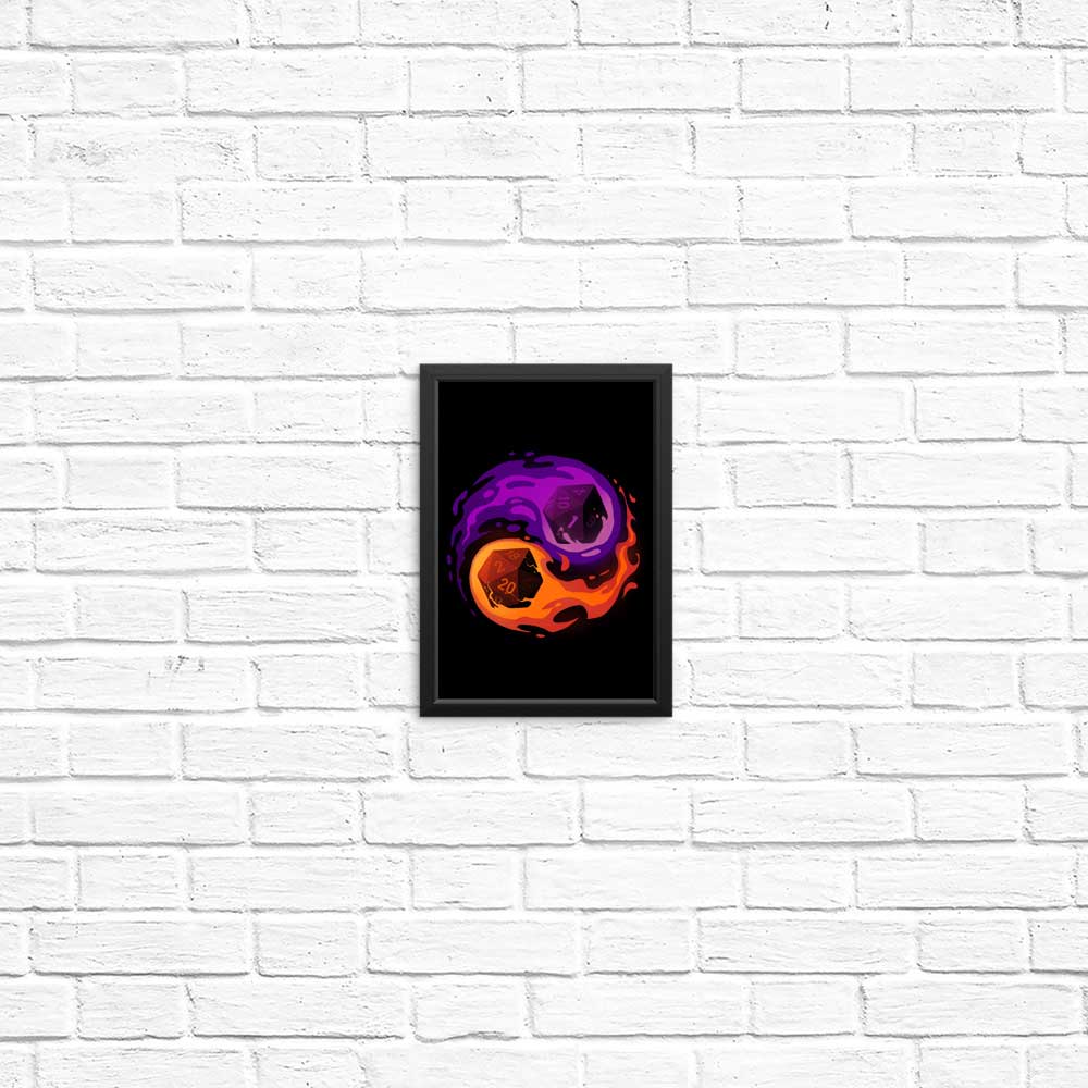 Dice Balance Art Posters and Prints