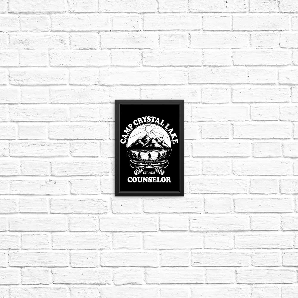 Crystal Lake Counselor Decorative Posters and Prints