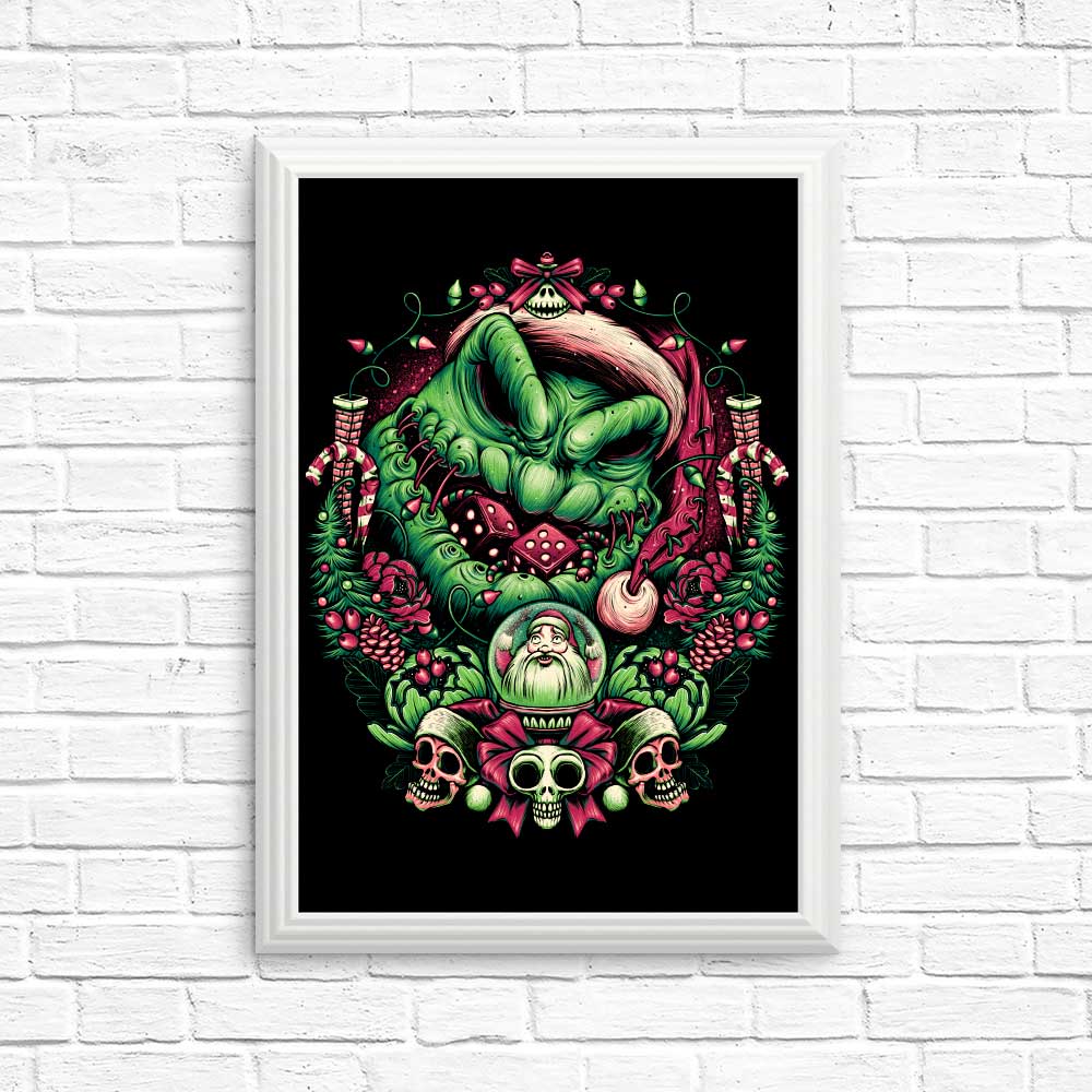 High - Quality Christmas Boogeyman Posters and Prints for Your Space
