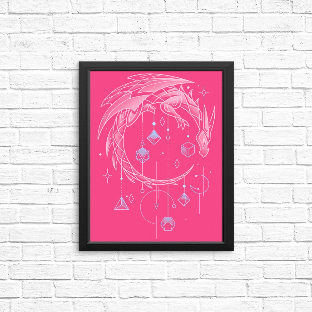 Episode II: Draconic Dice Keeper - High - Quality Posters and Prints