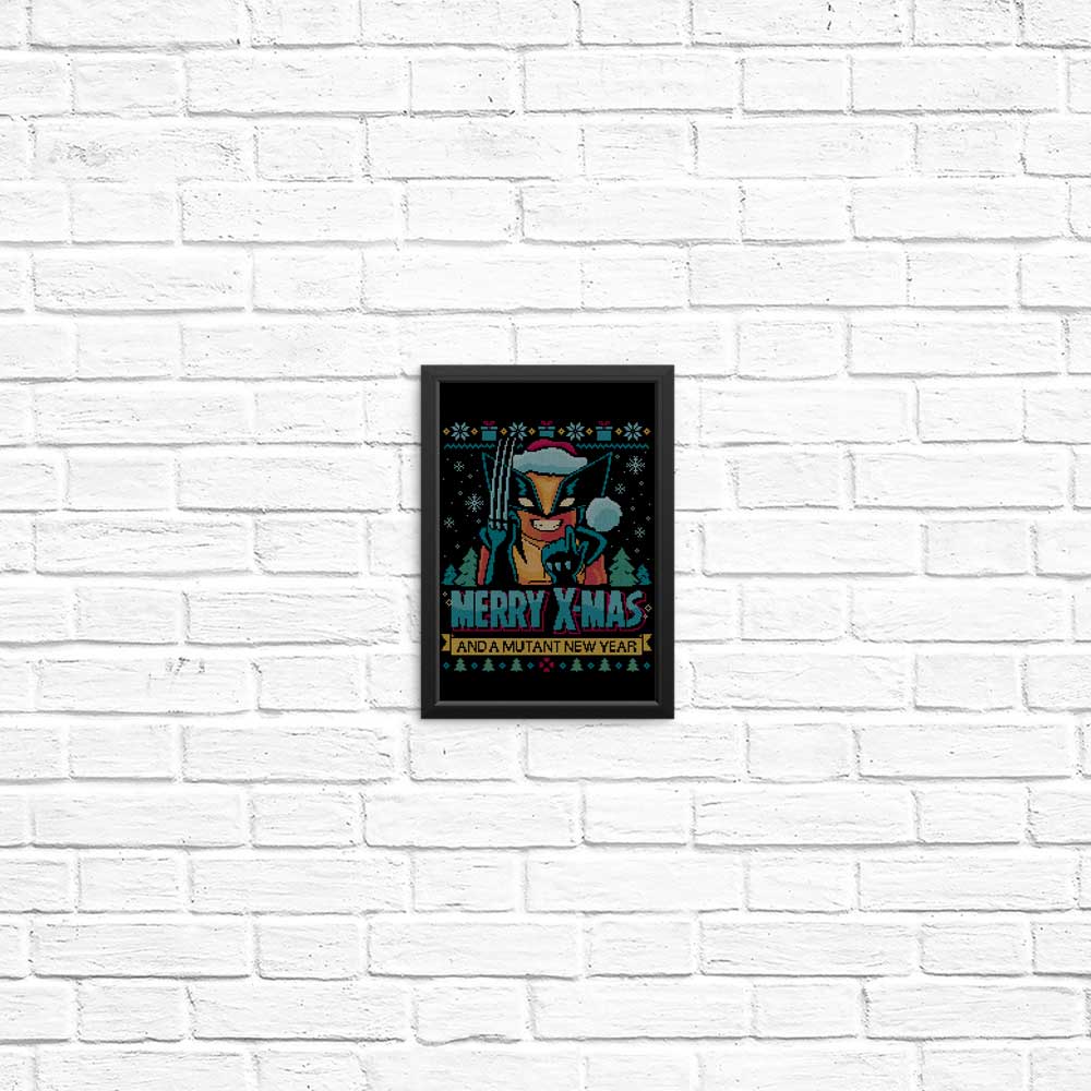 Adamantium Xmas Stunning Posters and Prints for Your Holiday Decor