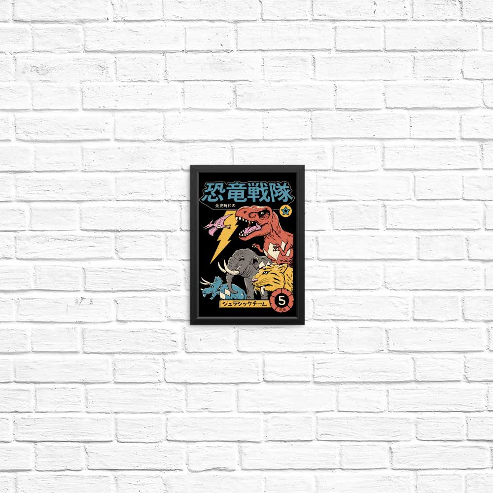 High - Quality Dino Sentai Posters and Prints from XENOS