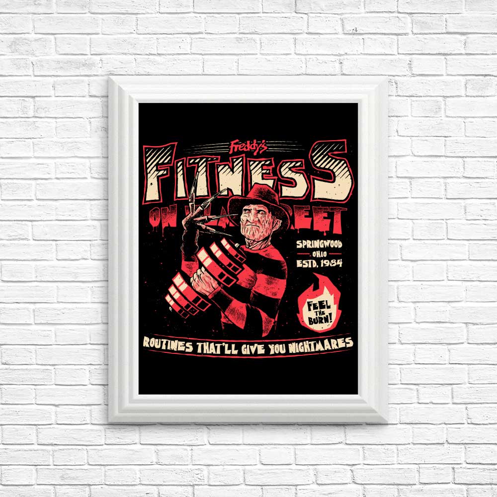Teesgeex's Freddy's Fitness Inspiring Posters & Prints