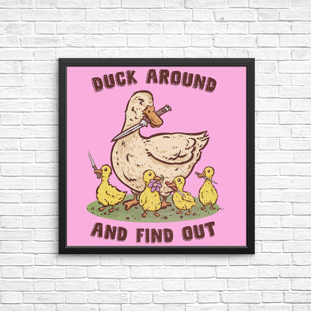 Duck Around Wall Posters and Art Prints