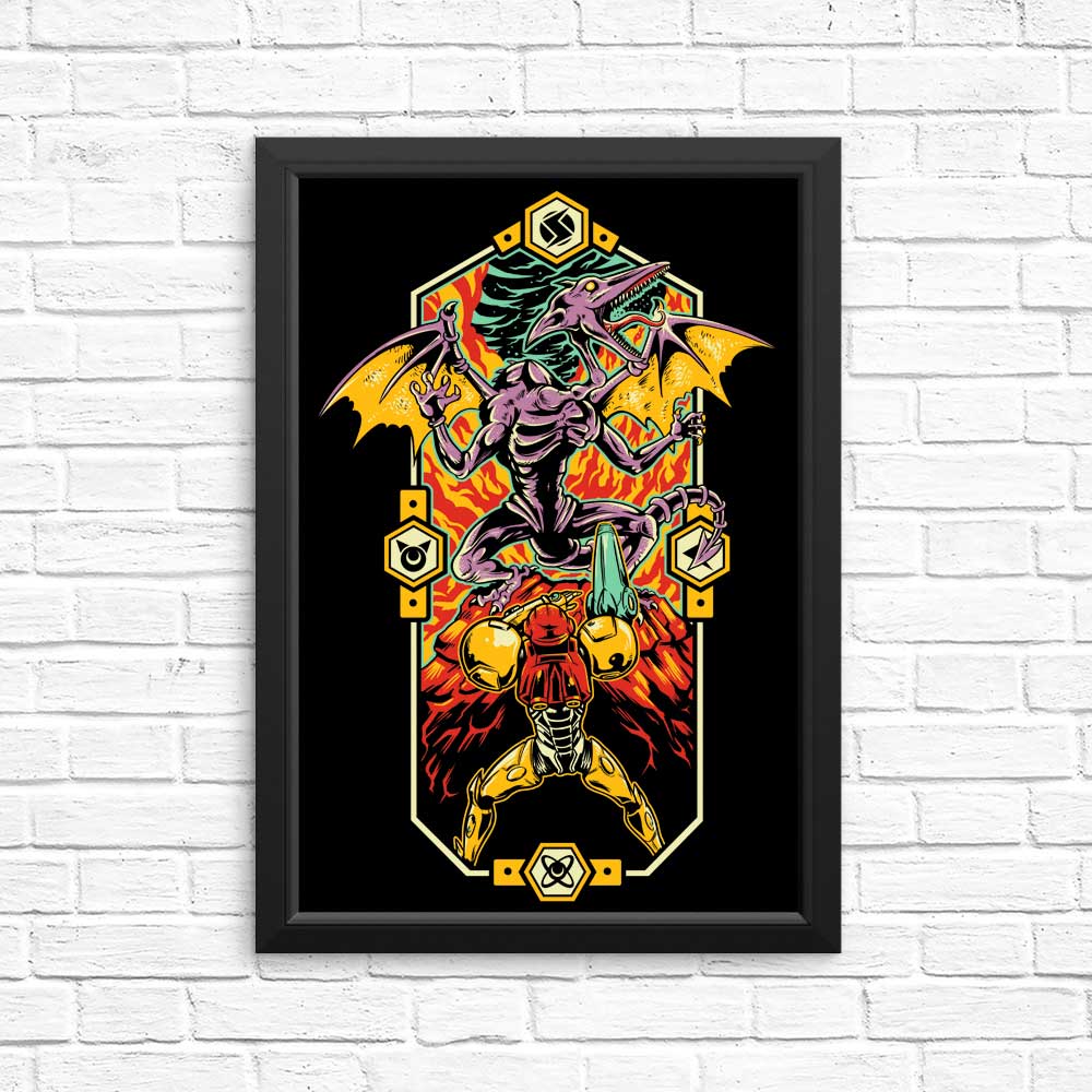 Space Dragon Legend - High - Quality Wall Posters and Art Prints