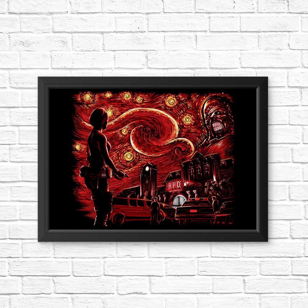 Alternate Starry Evil - High - Quality Posters & Prints