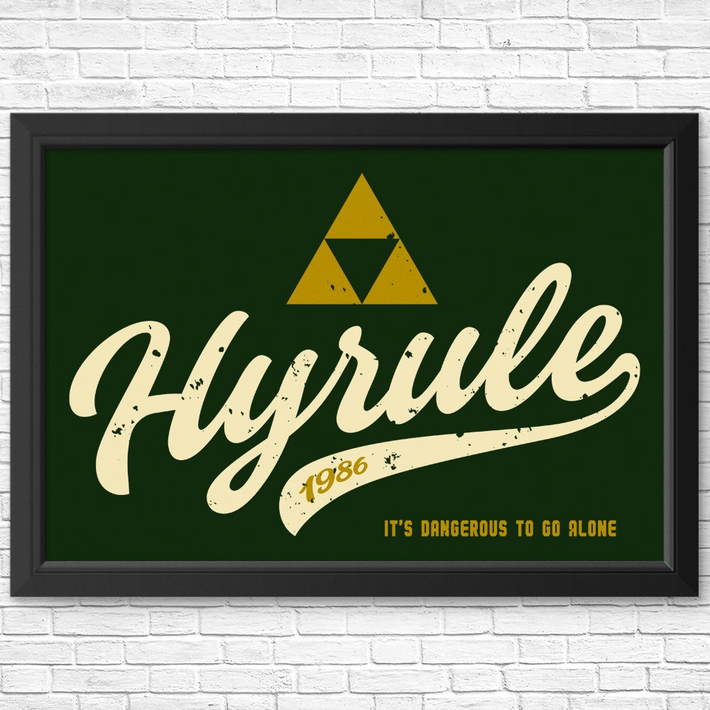 Antique-Style Hyrule Posters and Prints
