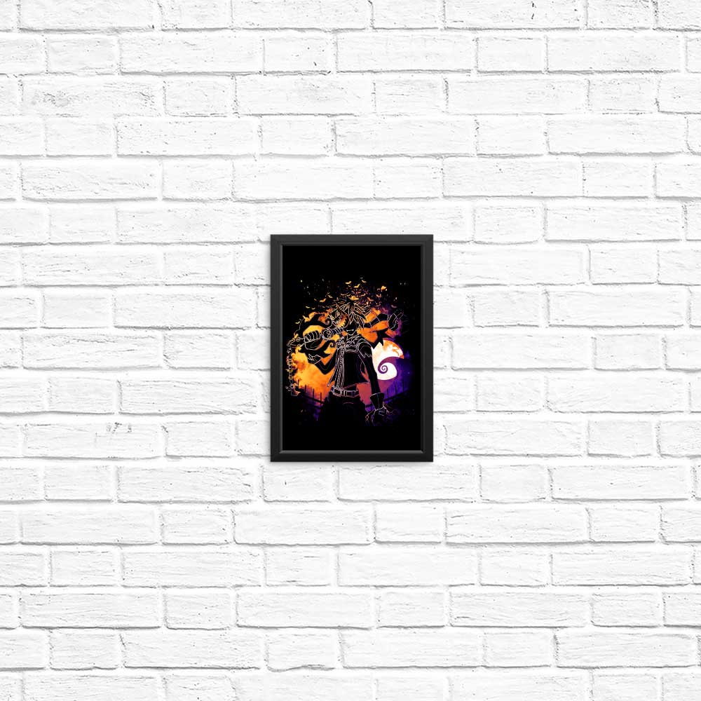 Spooky Halloween Key - Donnie Illustrations Posters & Prints