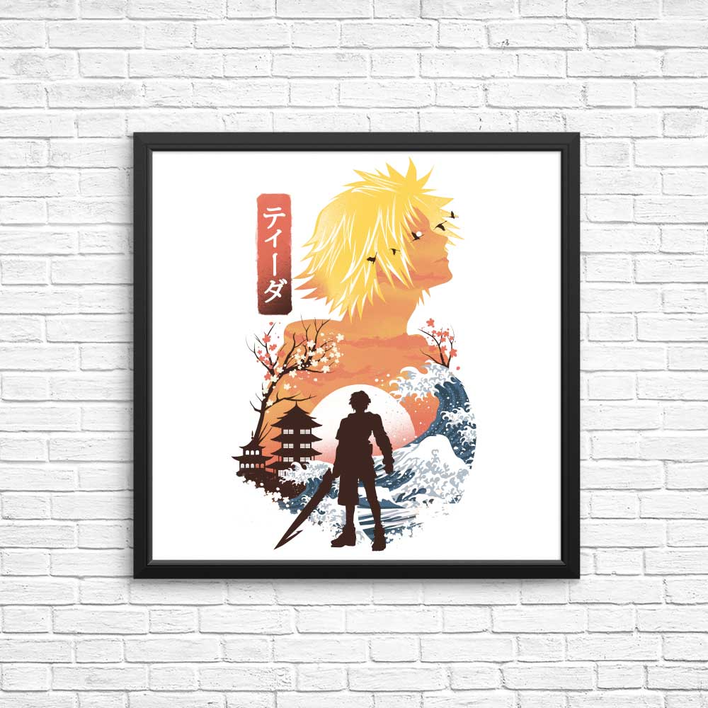 High - quality Tidus Ukiyo - e Art Posters & Prints