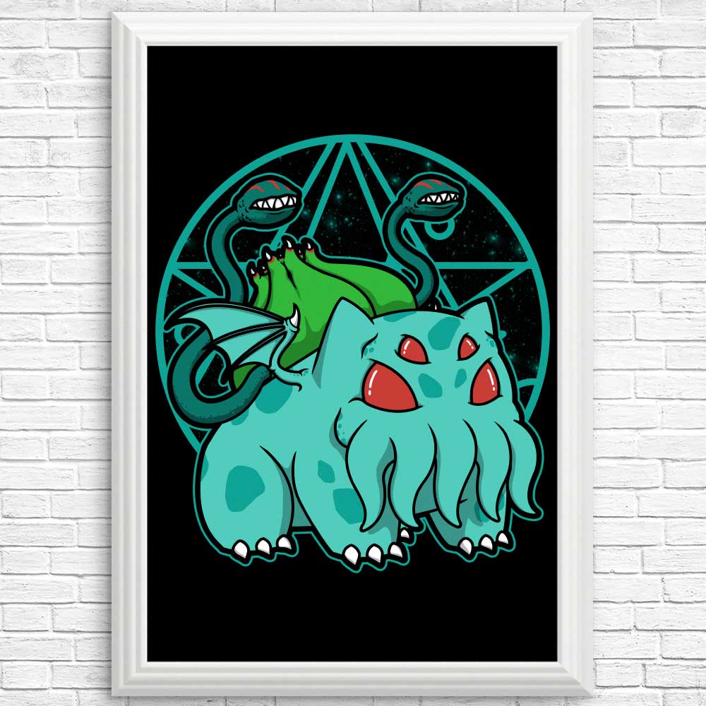Bulbathulhu Wall Posters and Art Prints