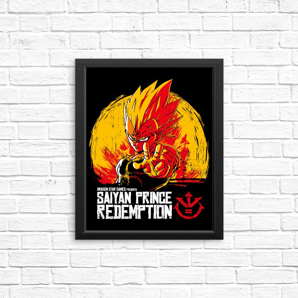 Redemption of the Saiyan Prince - Wall Posters and Art Prints