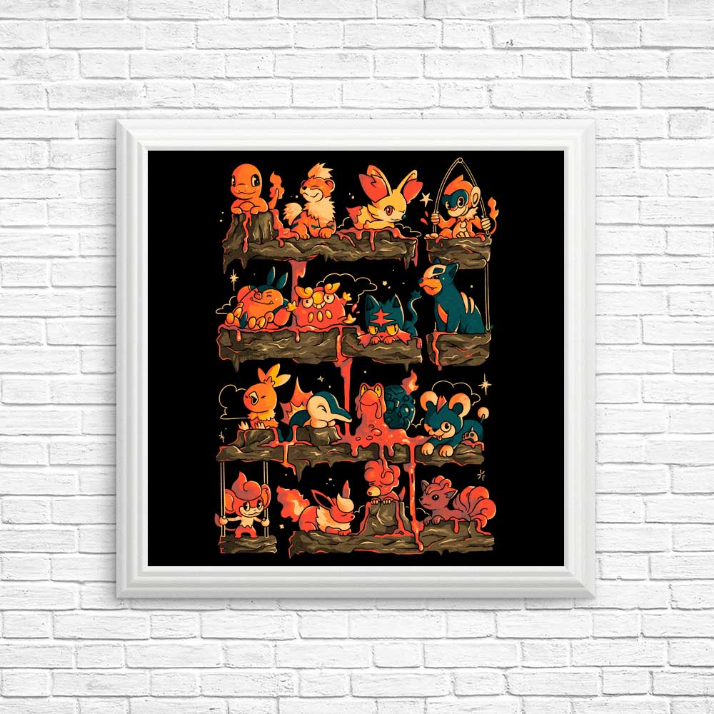 Stylish Fire Shelf for Displaying Posters & Prints
