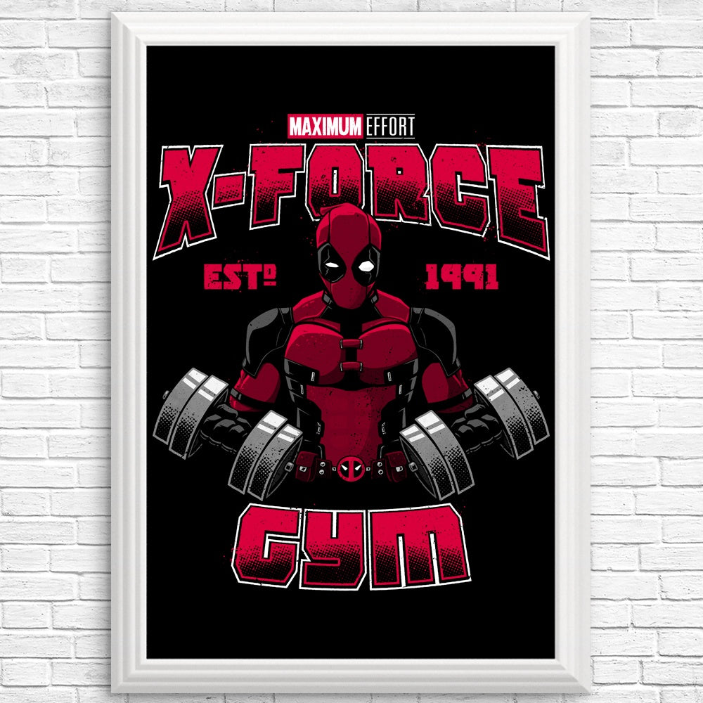 High - Quality Gym Posters and Prints from X - Force Gym Collection