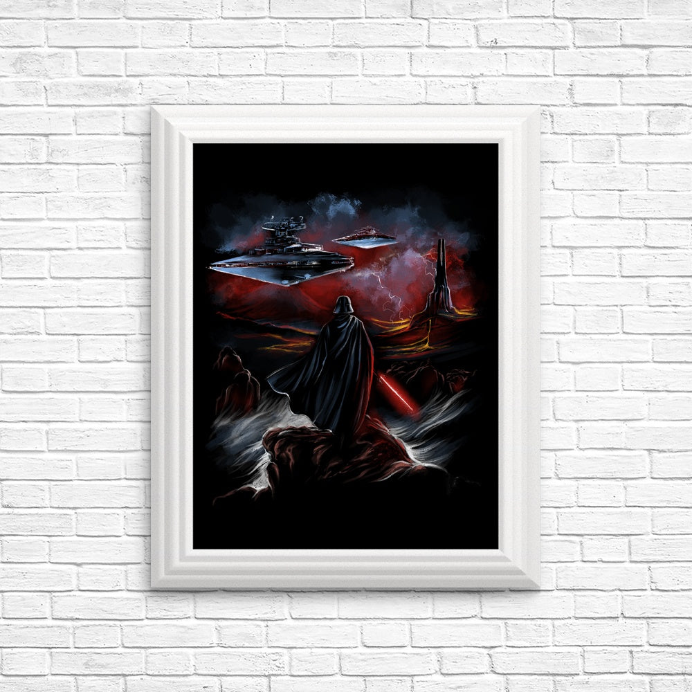Mysterious Dark Side Wanderer - High - Quality Posters & Prints
