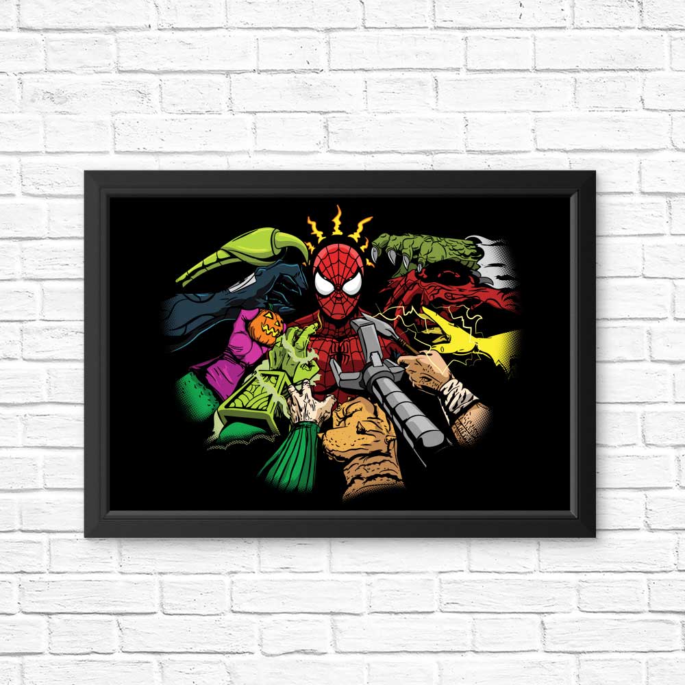High - Quality Spider Yaga Posters and Prints by Aaron Morales Designs