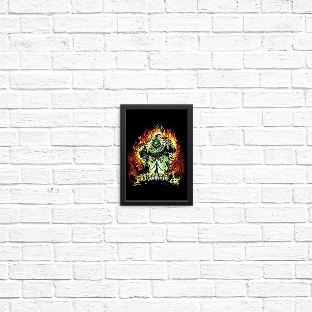 Oogie Balrog Wall Posters and Art Prints