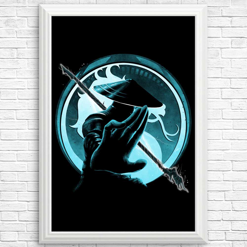 Magnificent Thunder God Wall Art - Posters and Prints