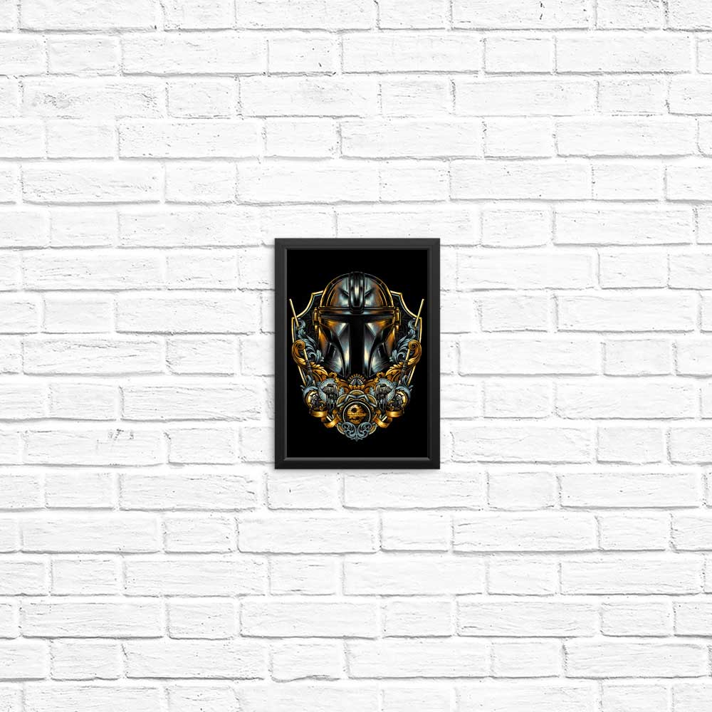 High - quality 'Emblem of the Hunter' Posters and Prints by Glitchygorilla