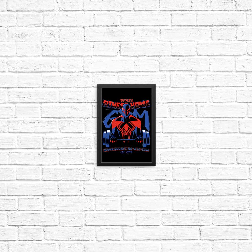 Miguel's Fitness Verse Inspirational Fitness Posters and Art Prints