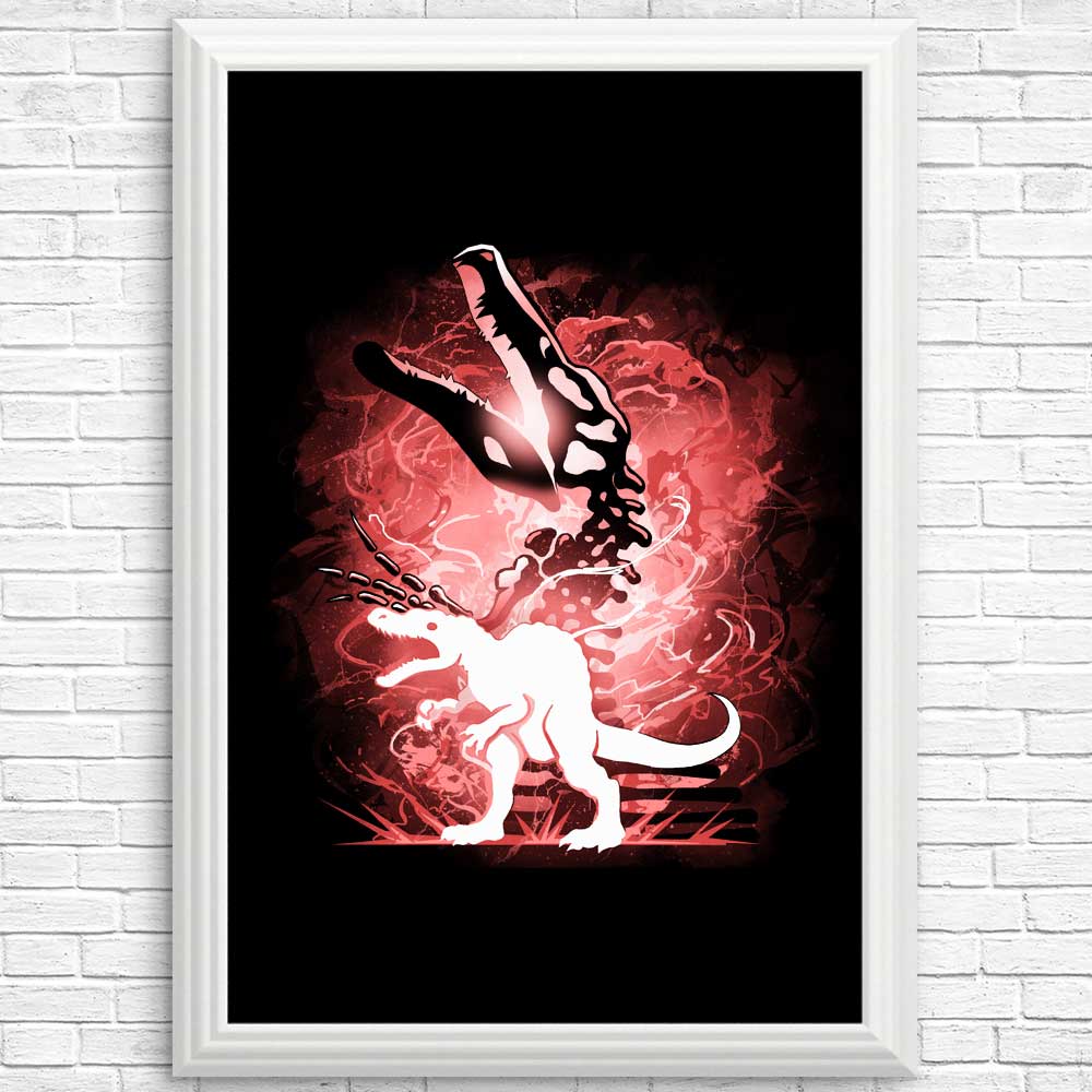 Spinosaurus Silhouette Wall Art - High - Quality Posters & Prints
