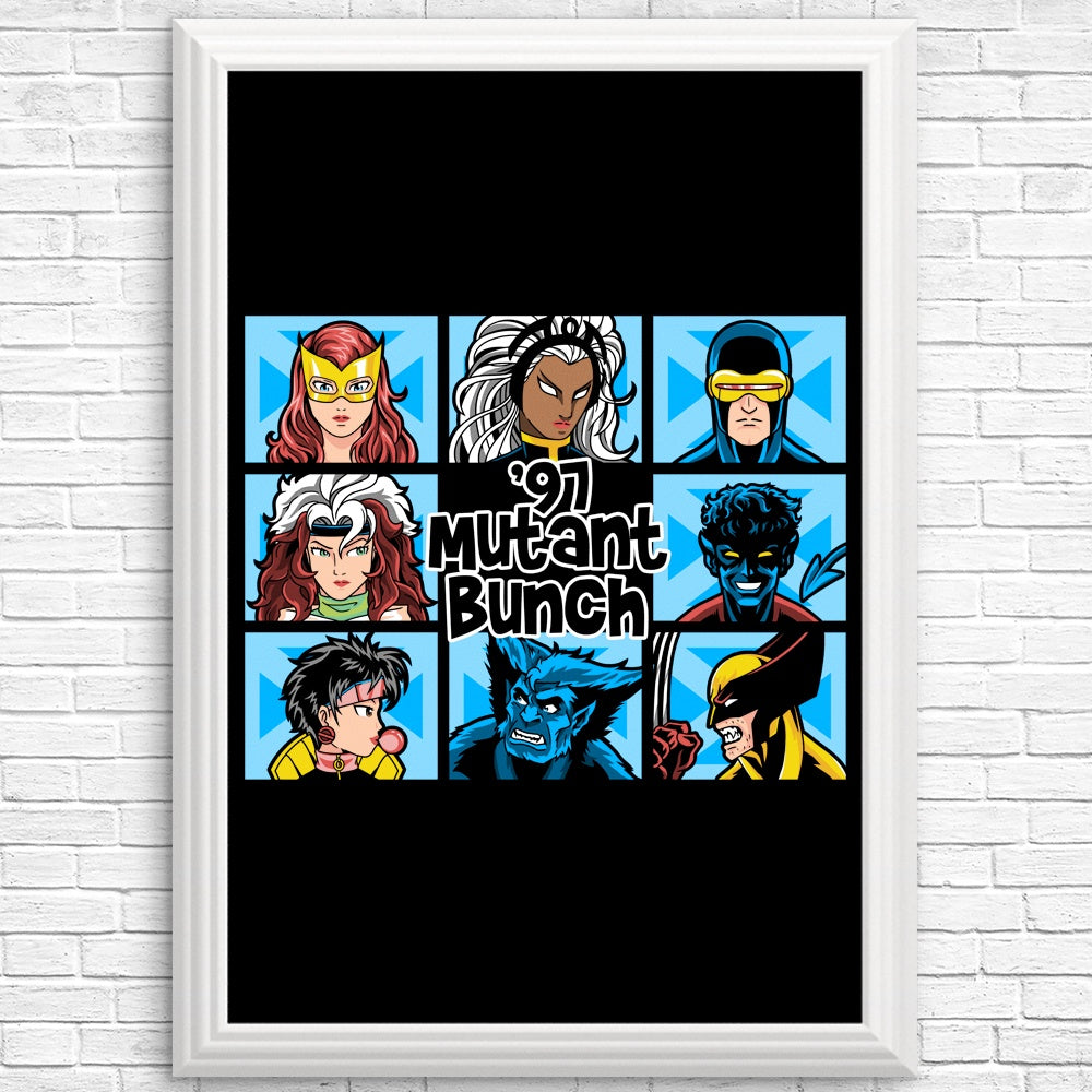 1997 Mutant Bunch High - Quality Posters and Prints