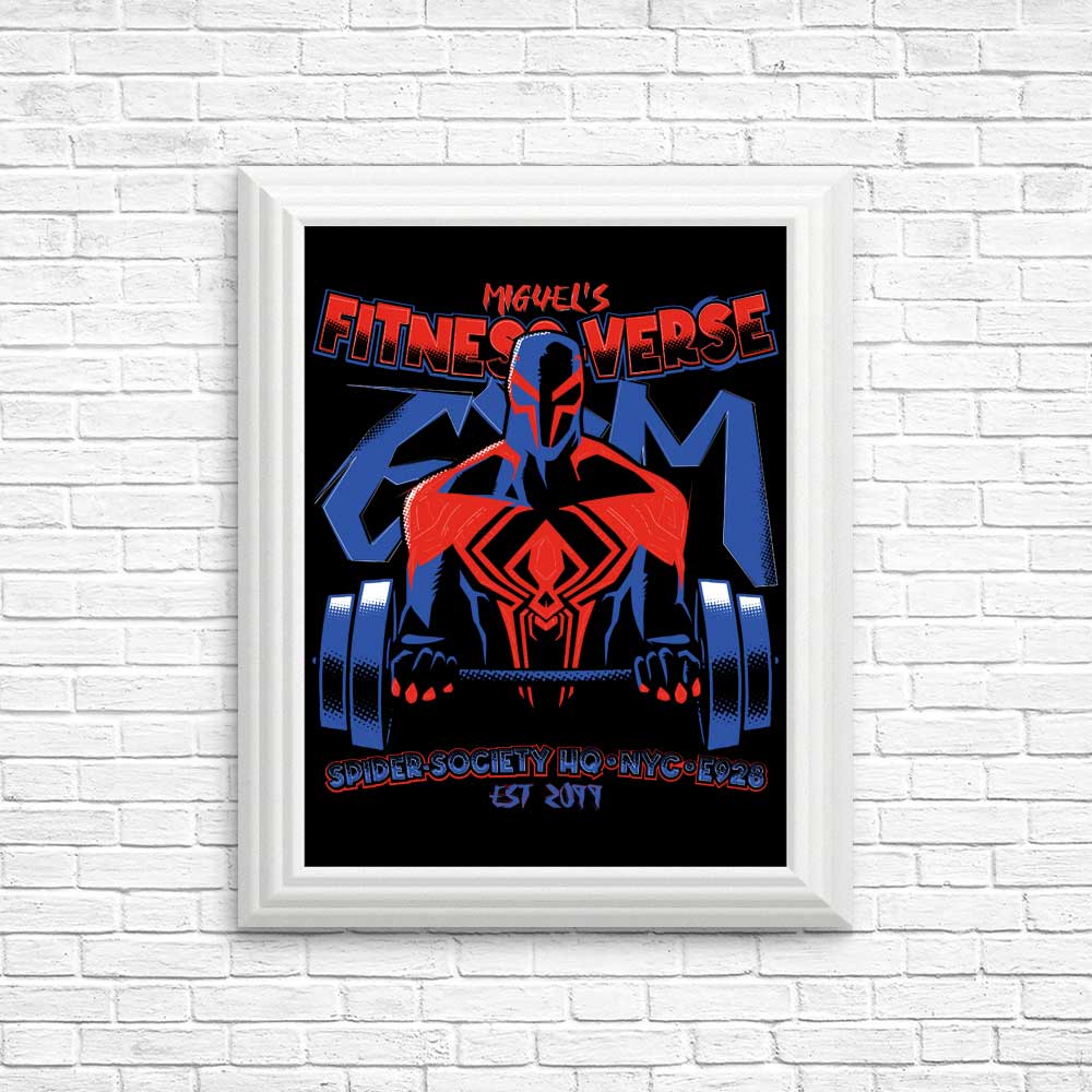 Miguel's Fitness Verse Inspirational Fitness Posters and Art Prints