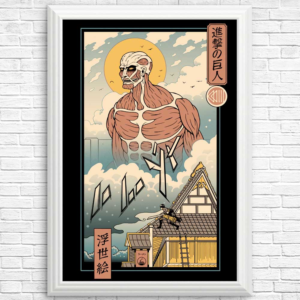 High - quality 'Titan in Edo' Posters & Prints from XENOS