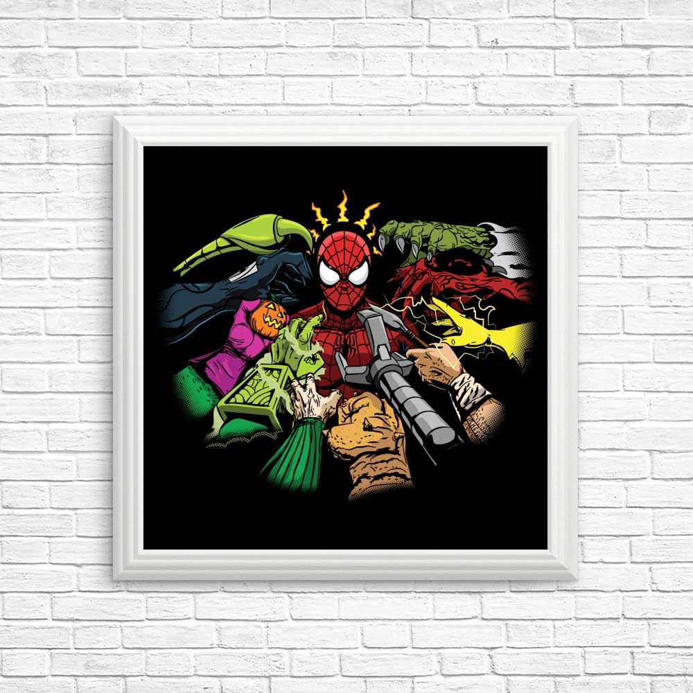High - Quality Spider Yaga Posters and Prints by Aaron Morales Designs