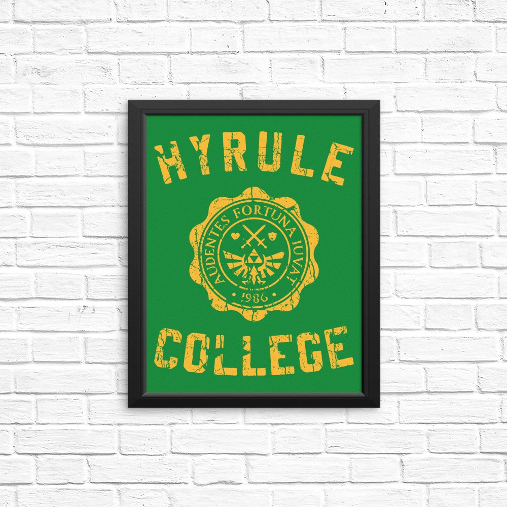 Legendary College Educational Posters and Art Prints