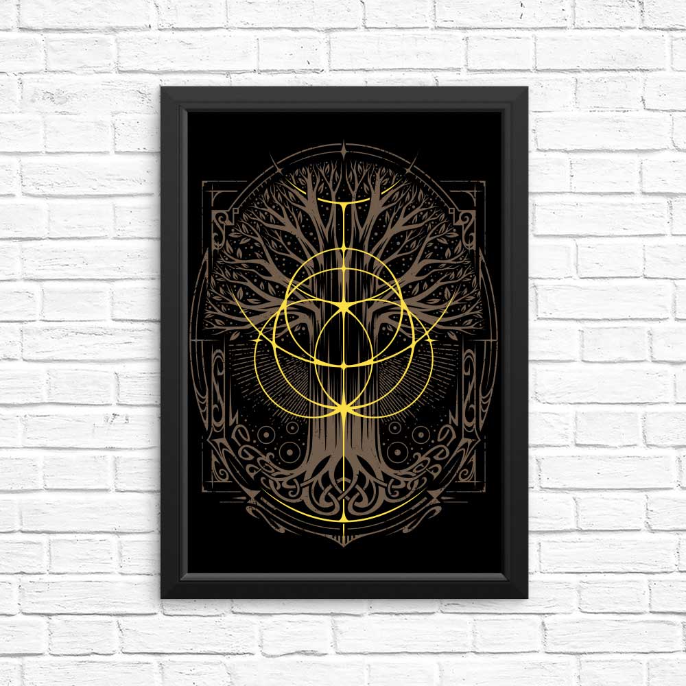 Golden Ring Wall Posters and Art Prints
