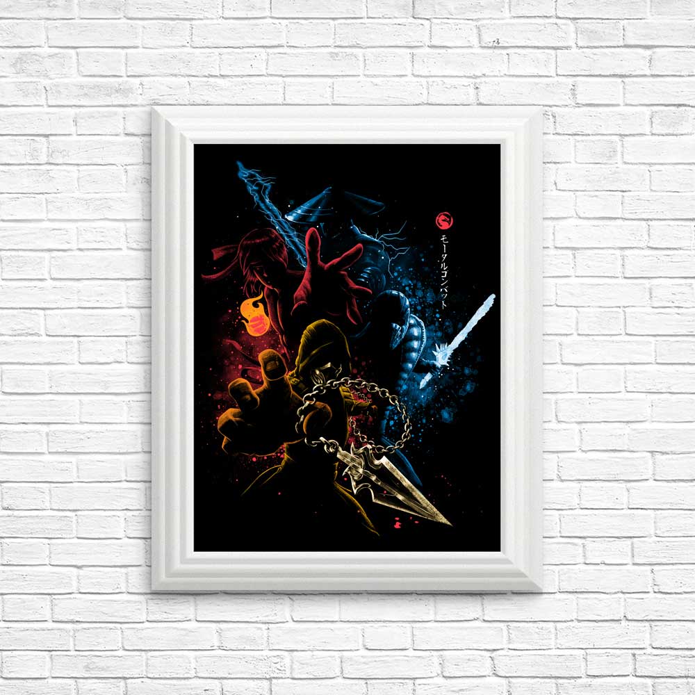 Stunning Mortal Fighters Posters and Prints from Teesgeex