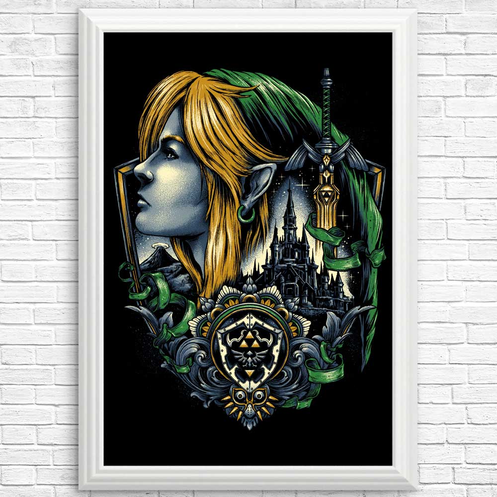 Legendary Emblem - High - Quality Posters and Prints for Wall Decor