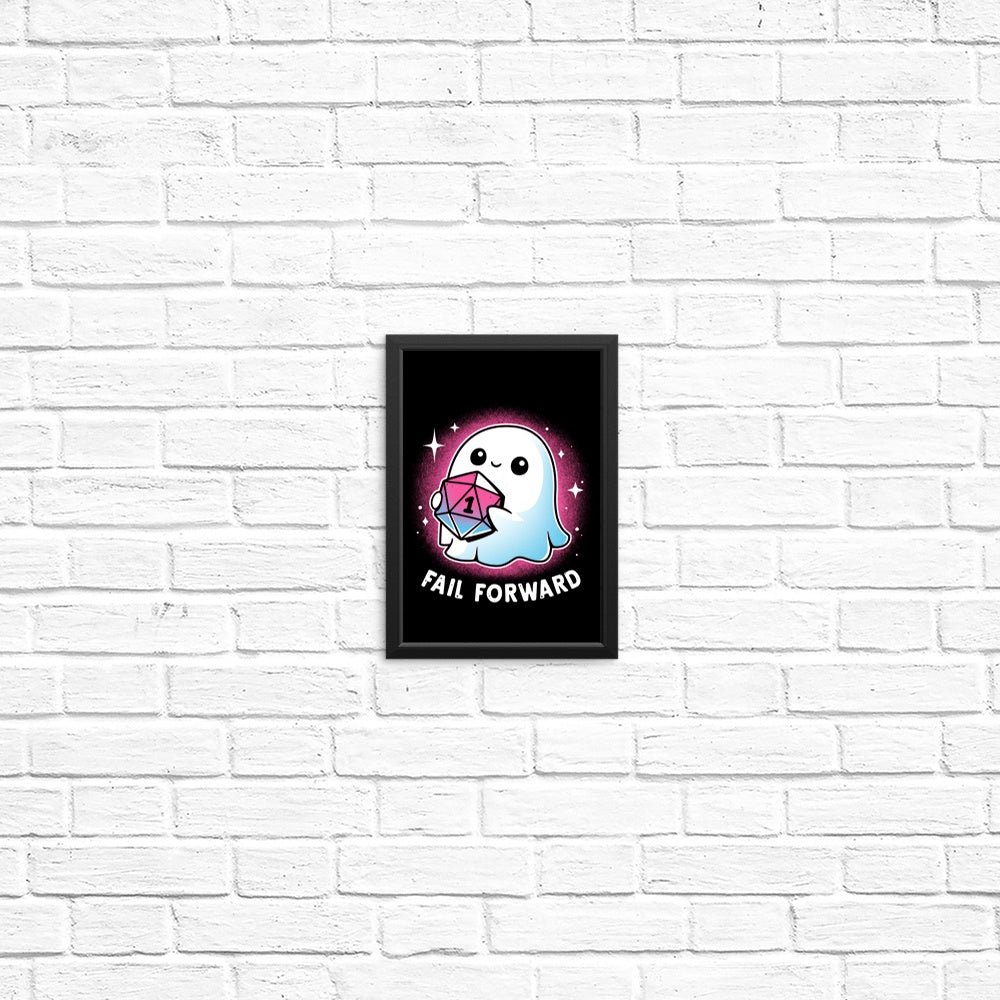Fail Forward Inspirational Posters and Wall Prints