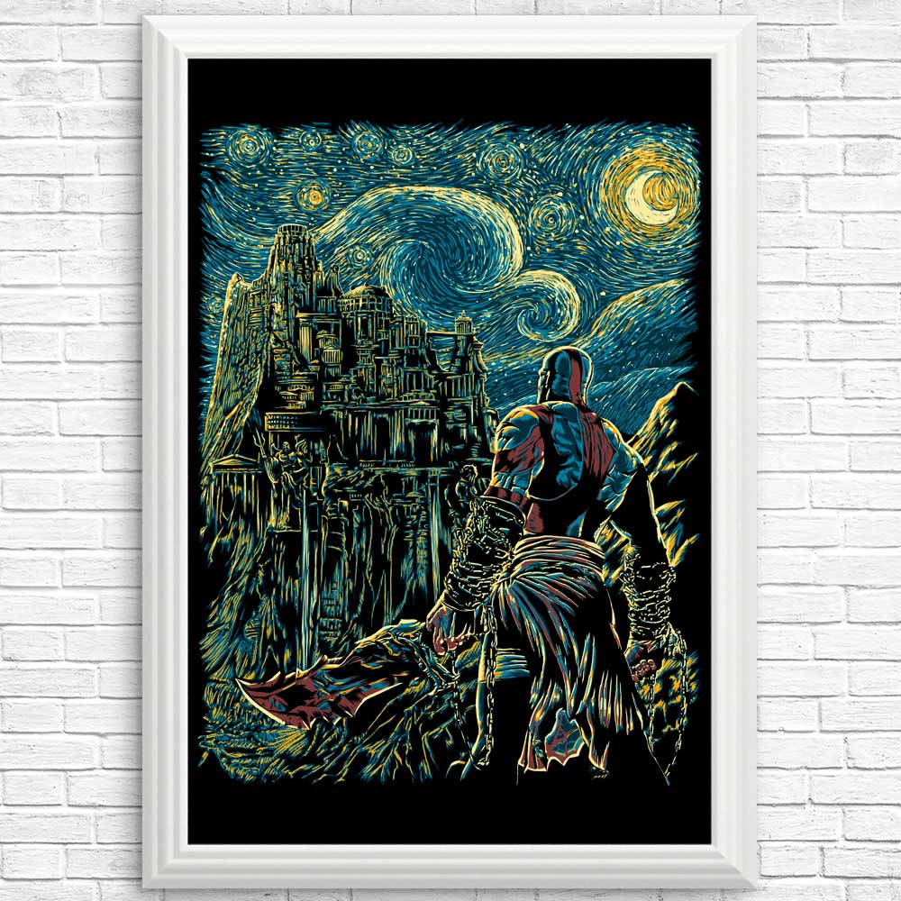 Starry Olympus - Wall Art Posters and Prints